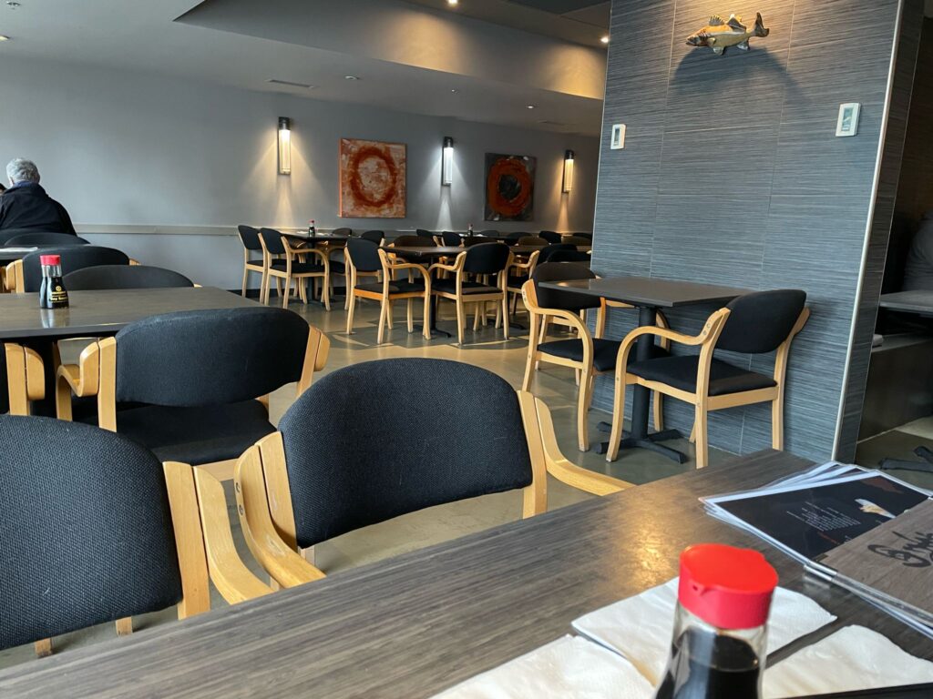 Shiki Sushiの店内