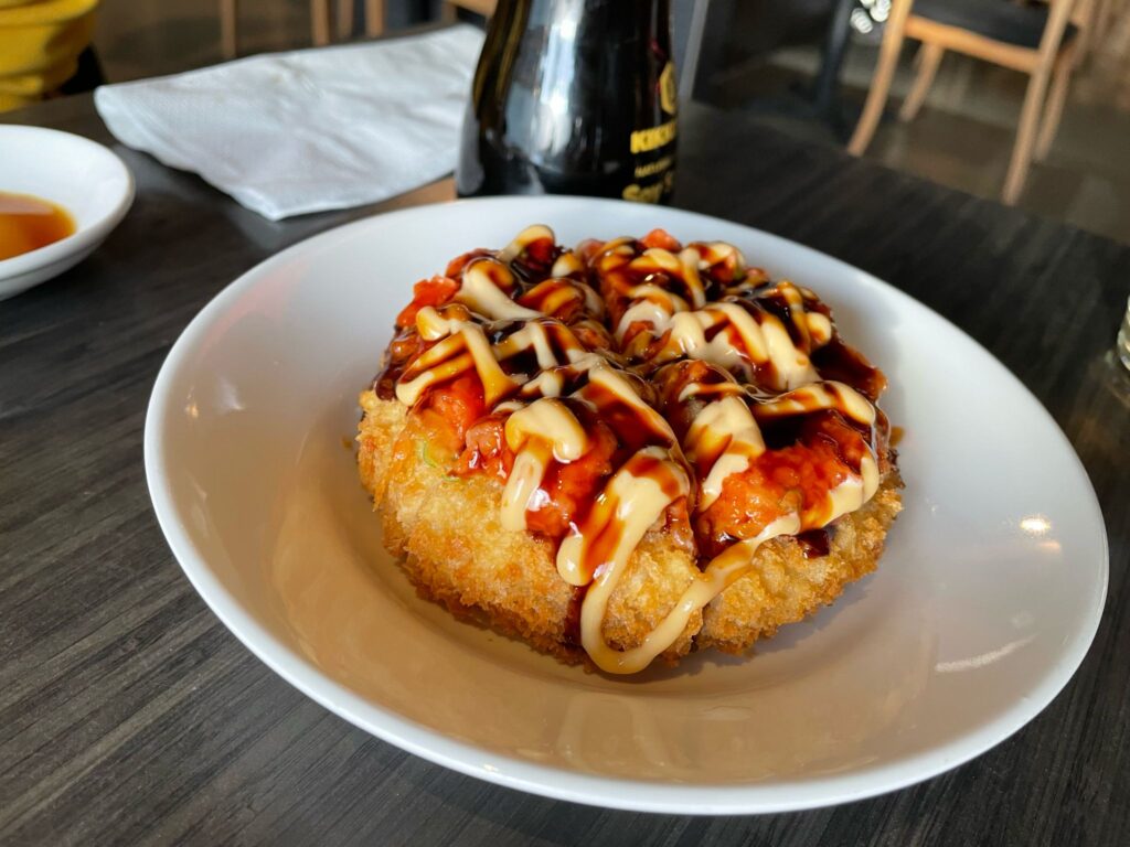 Shiki Sushiの寿司ピザ